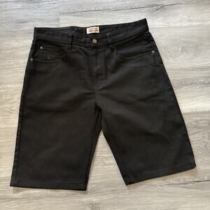 Ablanche Jean Shorts, Black, Size 36
